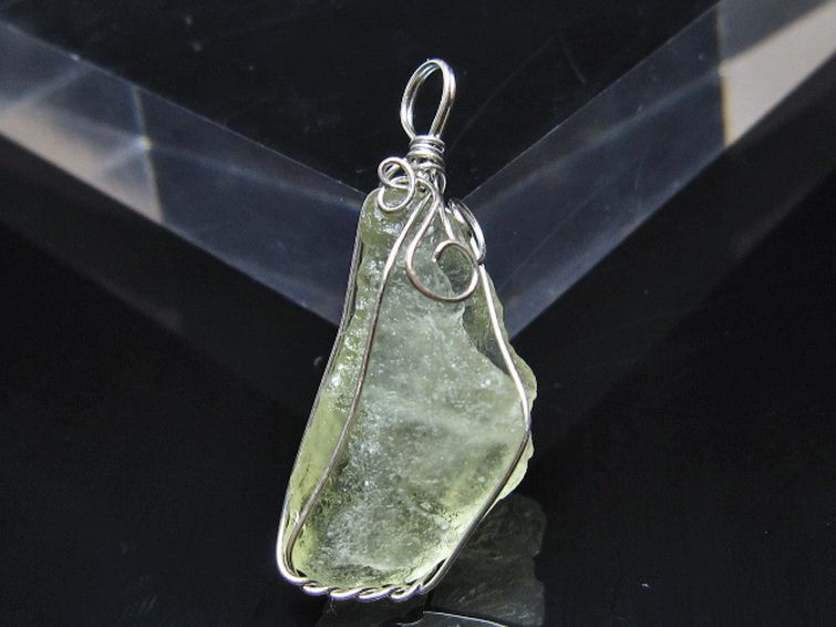 リビアングラス ペンダント [t298-937] 2枚目