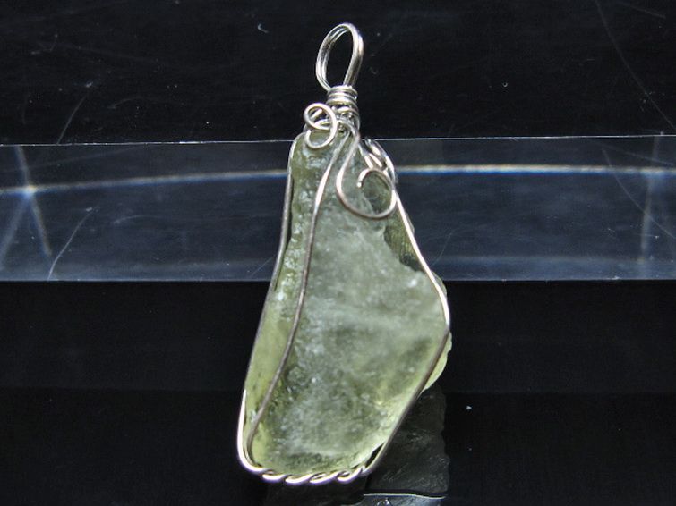 リビアングラス ペンダント [t298-937] 3枚目