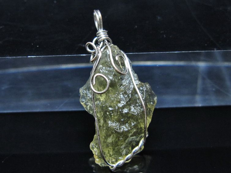 リビアングラス ペンダント [t298-951] 3枚目