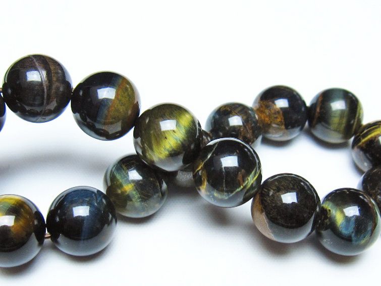 ミックスタイガーアイブレスレット 12mm [t31-6148] 2枚目