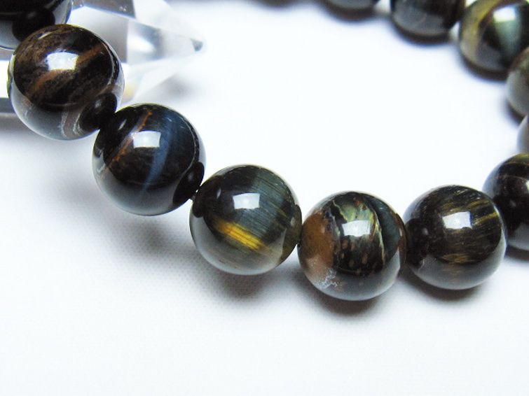 ミックスタイガーアイブレスレット 12mm [t31-6228] 3枚目