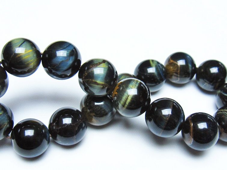 ミックスタイガーアイブレスレット 12mm [t31-6280] 2枚目