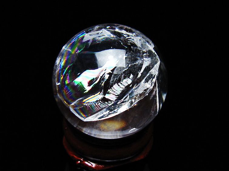 ローズクォーツ六角柱[T332-5367] 1枚目