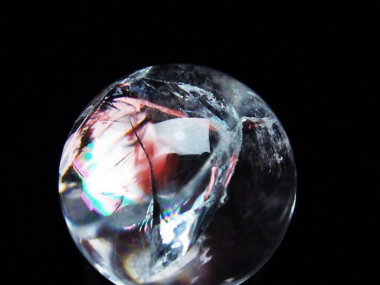 ローズクォーツ六角柱[T332-5367] 2枚目