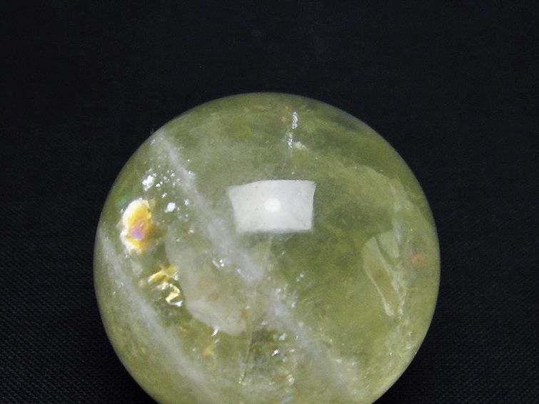 パワーストーン 天然石 シトリン水晶丸玉 35mm [T318-5568]