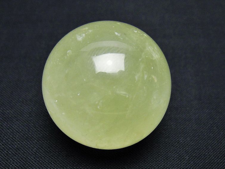 シトリン水晶丸玉 32mm [T318-6100] 1枚目