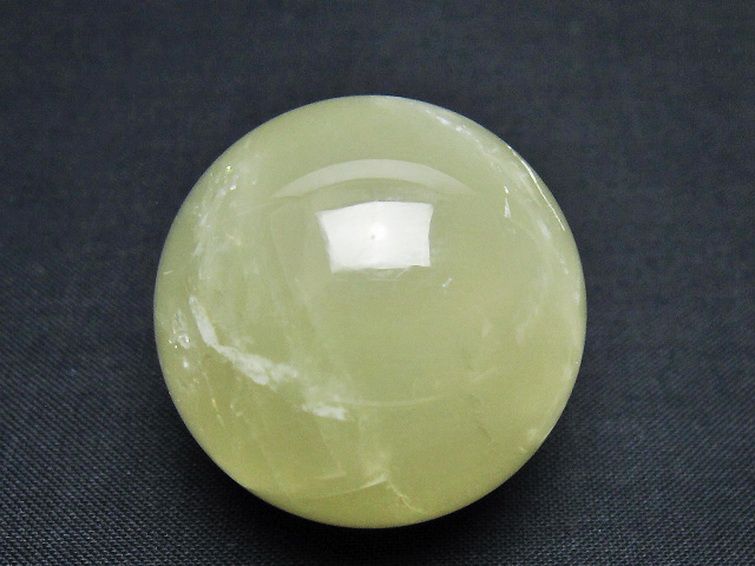 シトリン水晶丸玉 36mm [T318-6141] 1枚目
