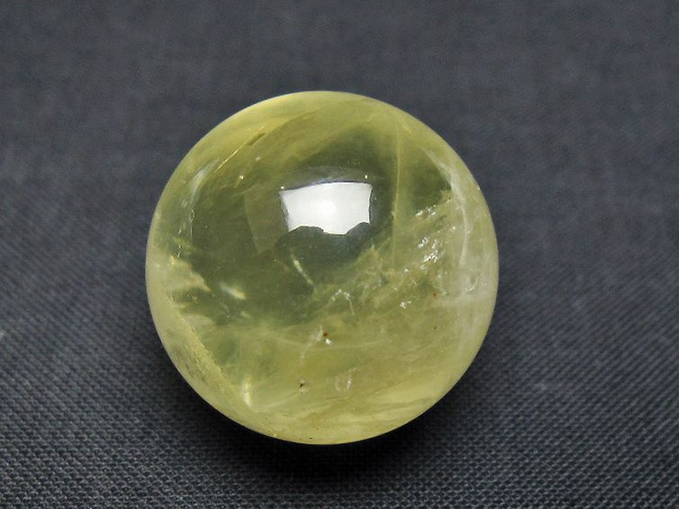 シトリン水晶丸玉 24mm [t318-6372] 1枚目