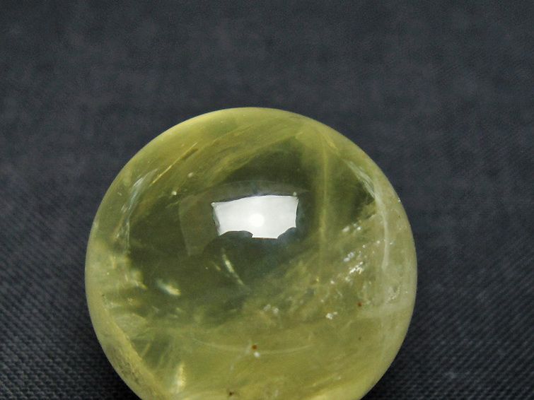 シトリン水晶丸玉 24mm [t318-6372] 2枚目