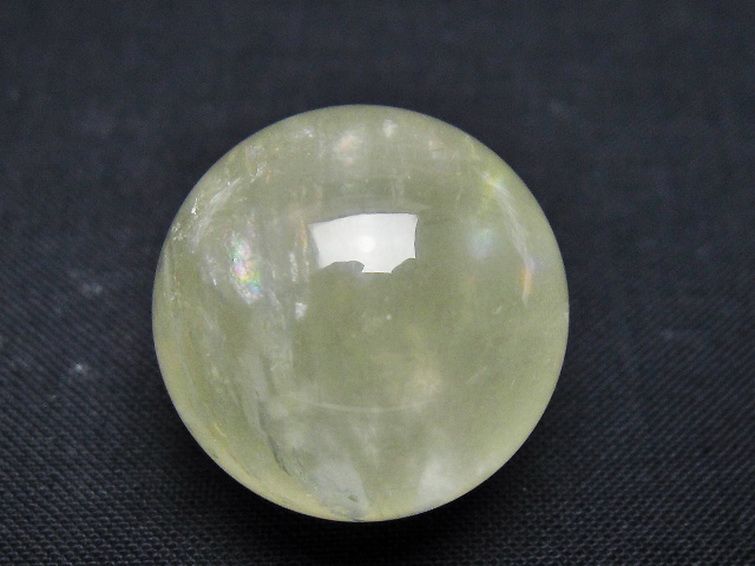 シトリン水晶丸玉 24mm [t318-6375] 1枚目