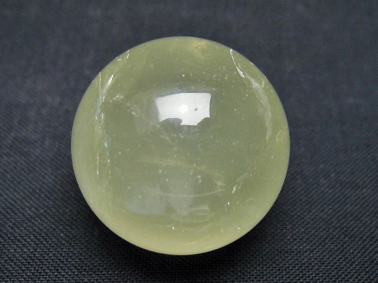 シトリン水晶丸玉 26mm [t318-6409] 1枚目