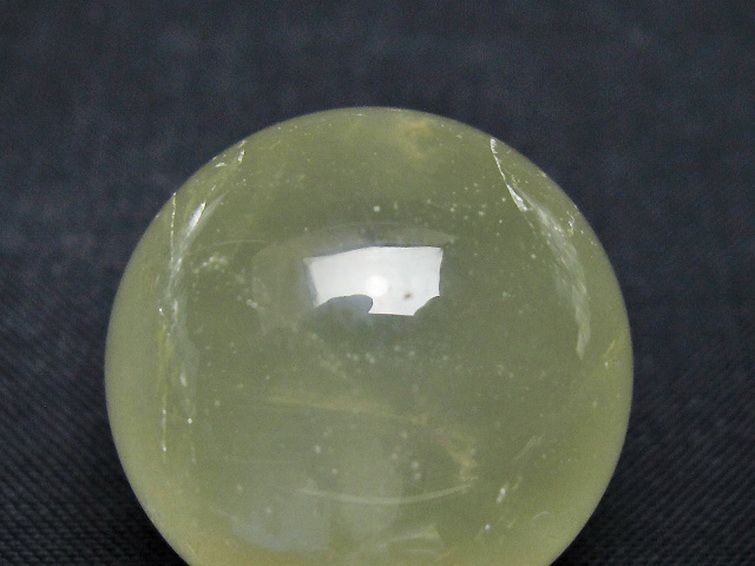 シトリン水晶丸玉 26mm [t318-6409] 2枚目