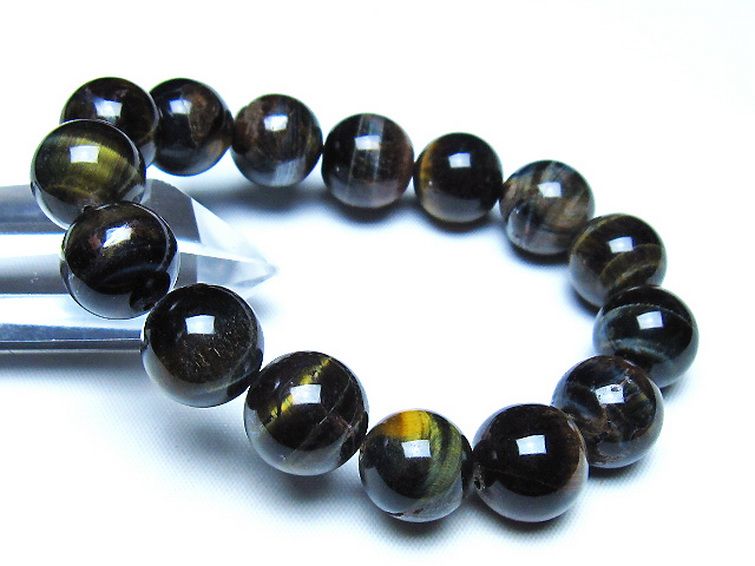 ミックスタイガーアイブレスレット 13mm [t32-7450] 1枚目