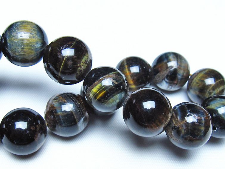 ミックスタイガーアイブレスレット 13mm [t32-7450] 2枚目