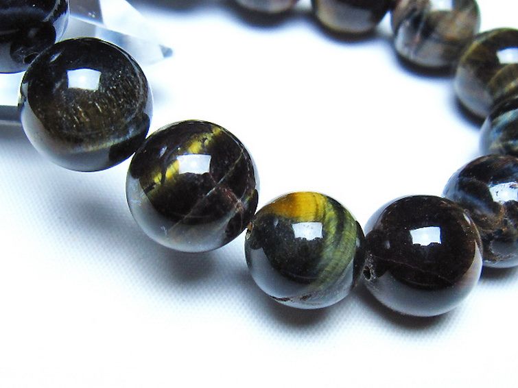 ミックスタイガーアイブレスレット 13mm [t32-7450] 3枚目