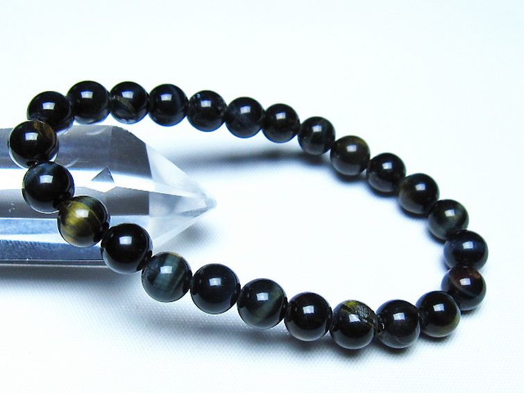 ミックスタイガーアイブレスレット 7mm [t32-7469] 1枚目