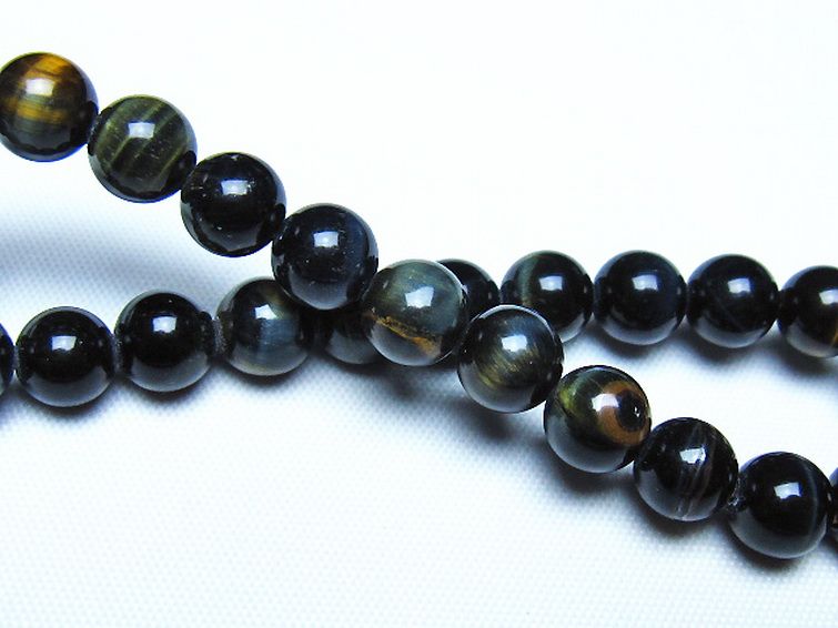 ミックスタイガーアイブレスレット 7mm [t32-7473] 2枚目