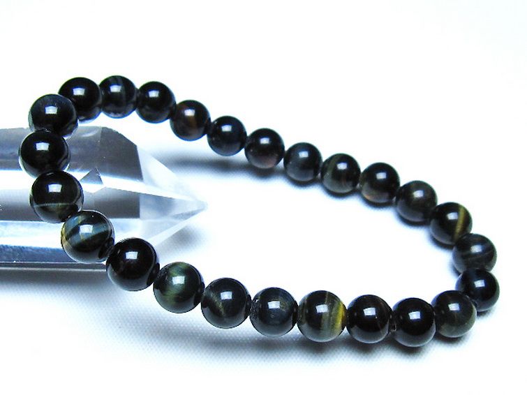 ミックスタイガーアイブレスレット 7mm [t32-7479] 1枚目