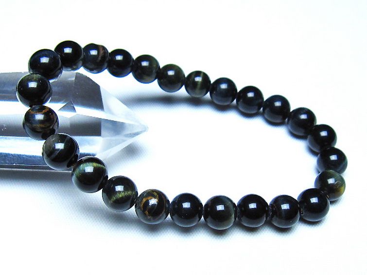 ミックスタイガーアイブレスレット 7mm [t32-7482] 1枚目