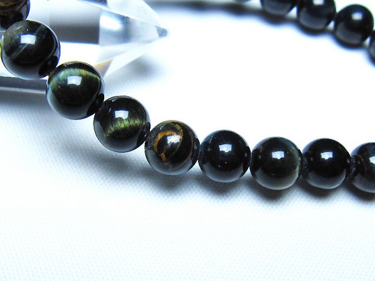 ミックスタイガーアイブレスレット 7mm [t32-7482] 3枚目