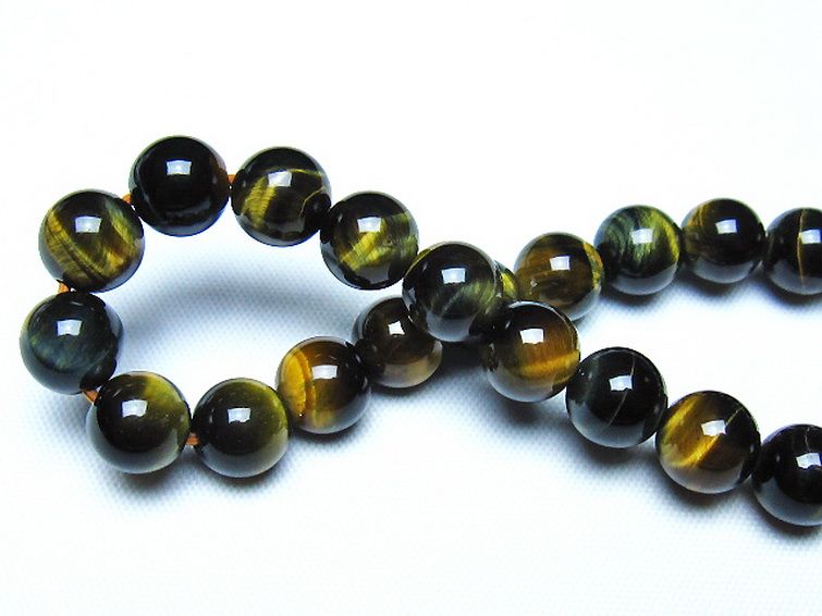 ミックスタイガーアイブレスレット 8mm [t32-7489] 2枚目