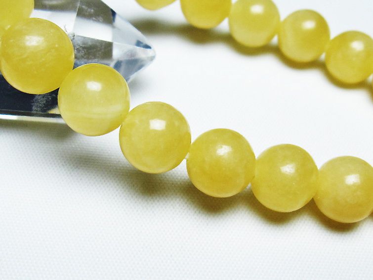 トパーズブレスレット 10mm [T326-2402] 3枚目