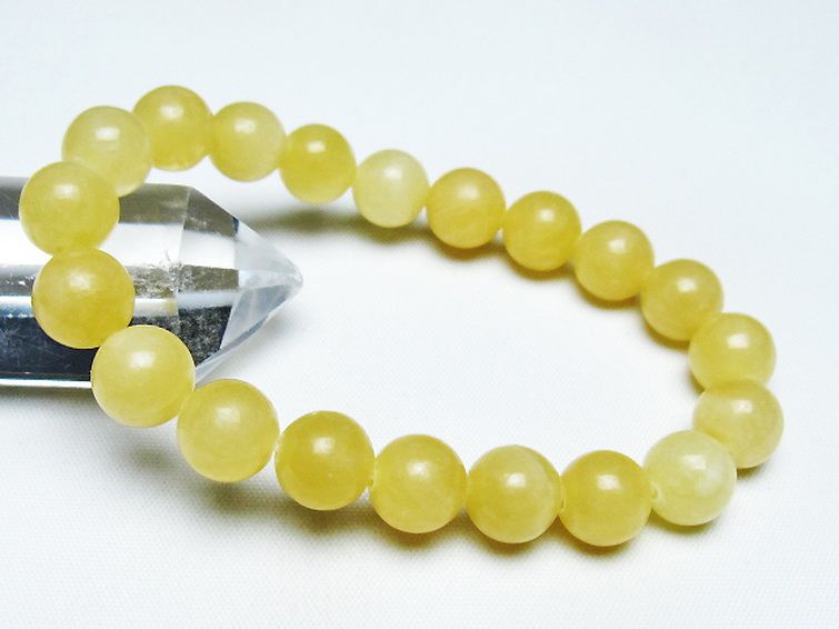 トパーズブレスレット 10mm [T326-2643] 1枚目