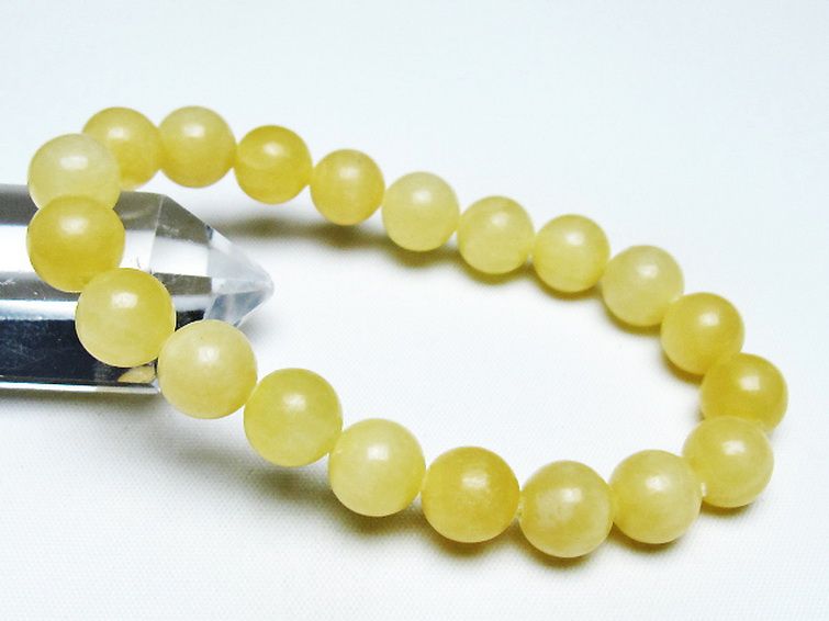 トパーズブレスレット 10mm [T326-2721] 1枚目