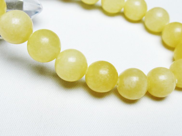 トパーズブレスレット 10mm [T326-2721] 3枚目