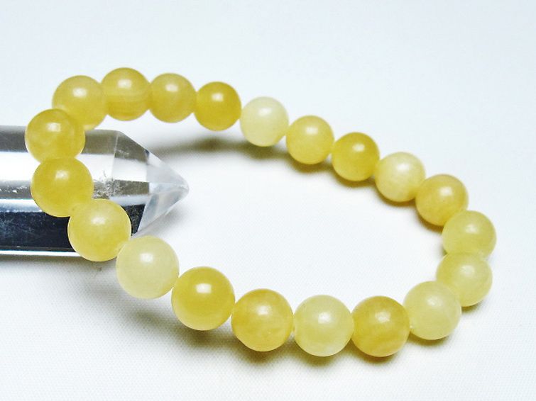 トパーズブレスレット 10mm [T326-2733] 1枚目