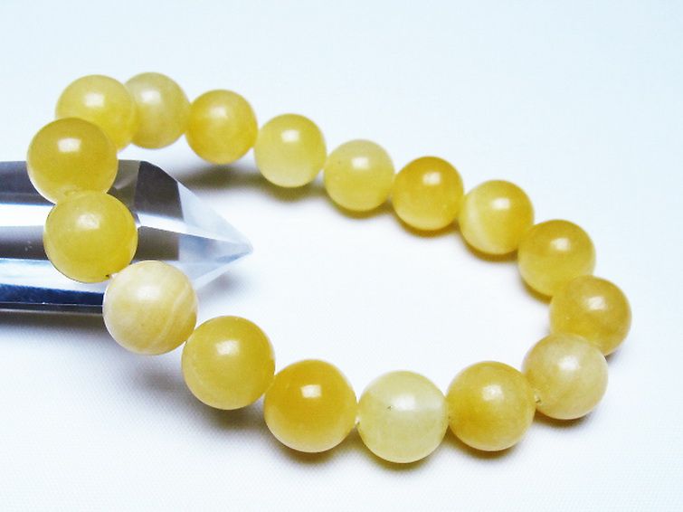 トパーズブレスレット 12mm [t326-2919] 1枚目