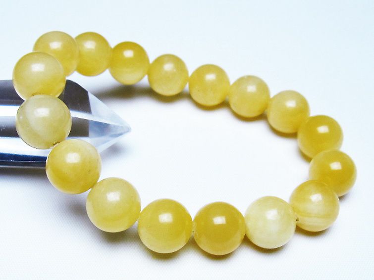 トパーズブレスレット 12mm [t326-2924] 1枚目