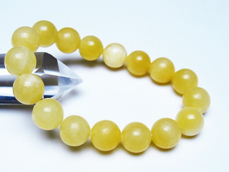 トパーズブレスレット 12mm [t326-2926] 1枚目