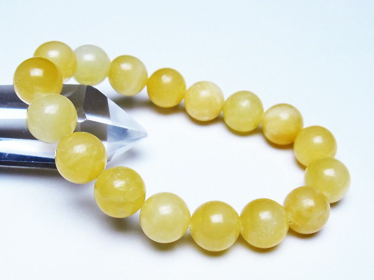 トパーズブレスレット 12mm [t326-2930] 1枚目