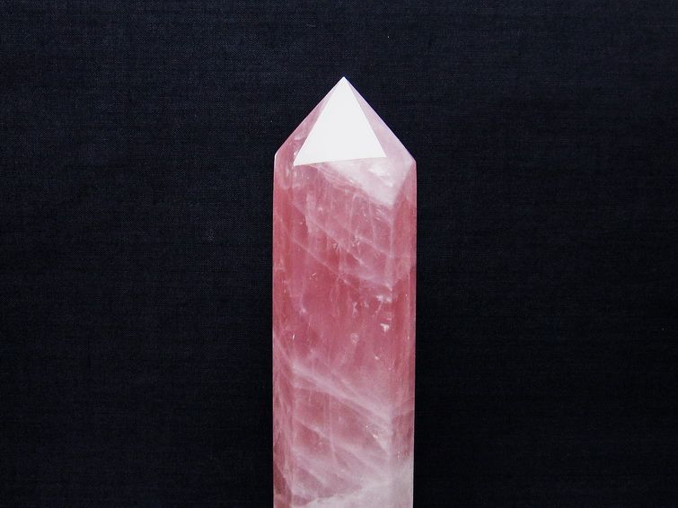 ローズクォーツ六角柱[T332-5372] 3枚目