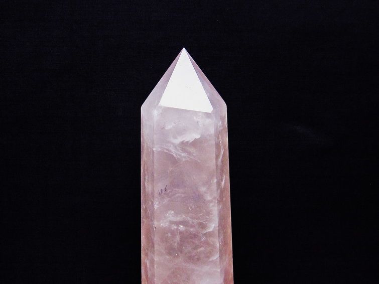 ローズクォーツ六角柱[T332-5373] 2枚目