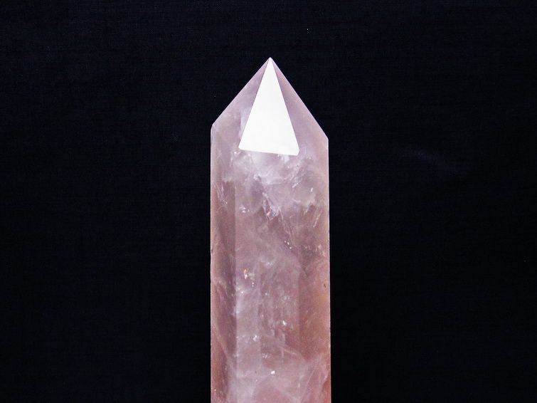 ローズクォーツ六角柱[T332-5373] 3枚目
