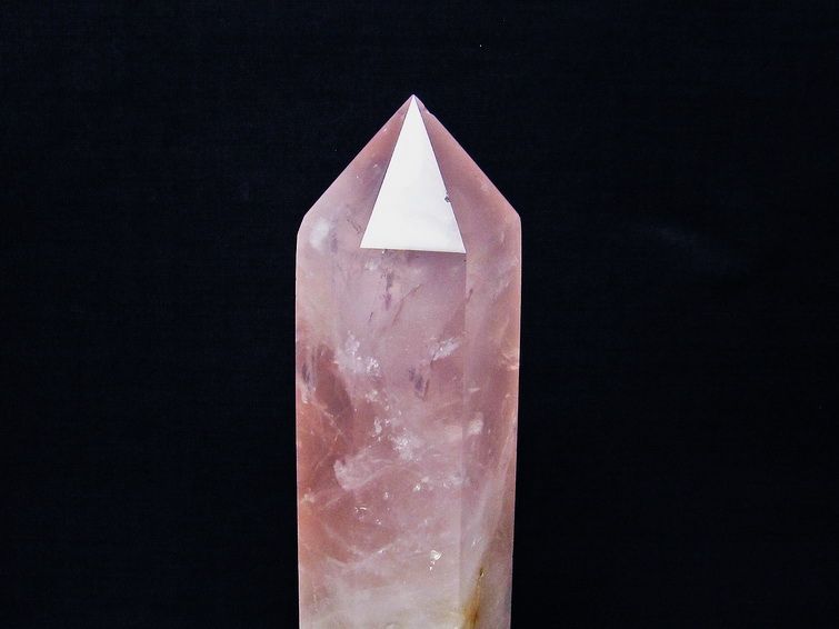 ローズクォーツ六角柱[T332-5606] 3枚目