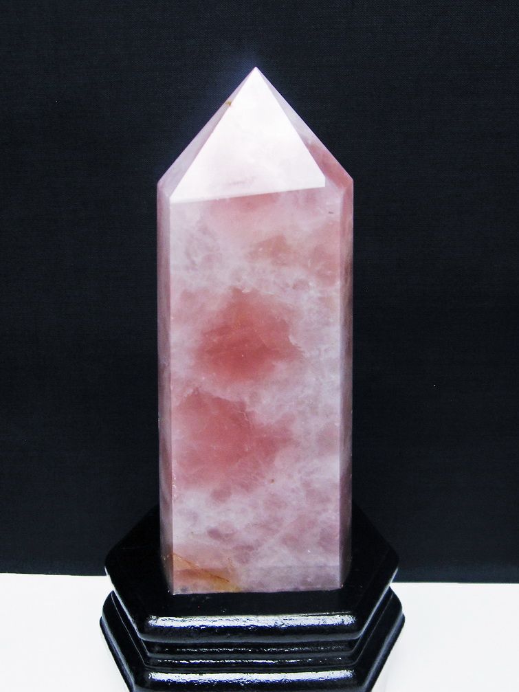 ローズクォーツ六角柱[T332-5614] 1枚目