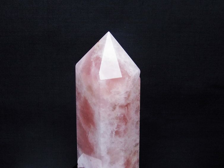 ローズクォーツ六角柱[T332-5614] 3枚目