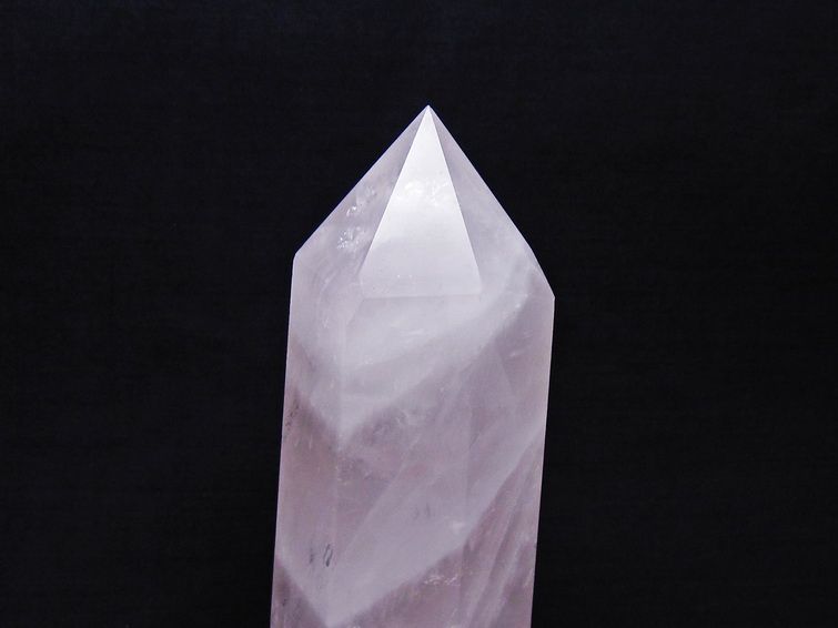 ローズクォーツ六角柱[T332-5679] 3枚目