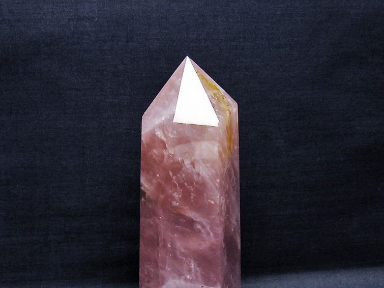 ローズクォーツ六角柱[T332-5799] 3枚目