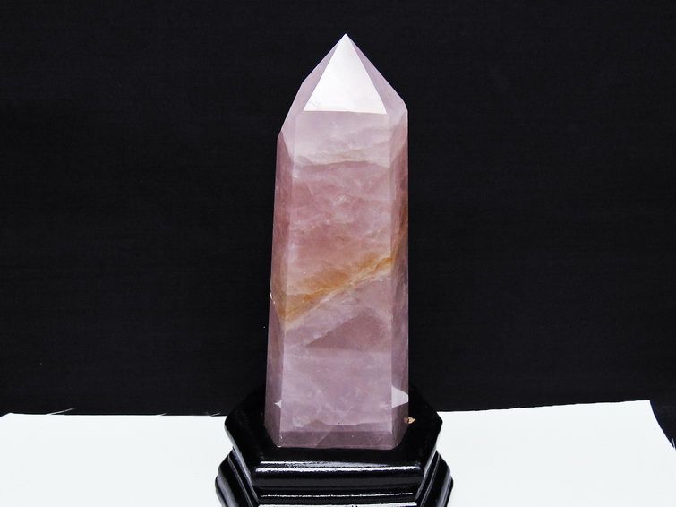 ローズクォーツ六角柱[T332-5909] 1枚目