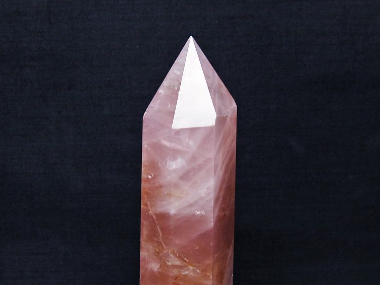 ローズクォーツ六角柱[T332-5931] 3枚目