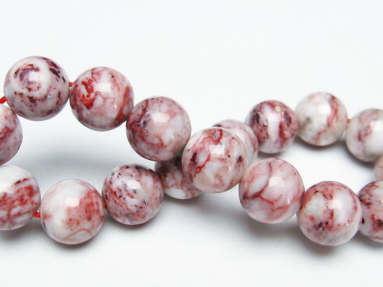 シナバークォーツ　賢者の石 ブレスレット 12mm [T34-11492] 2枚目