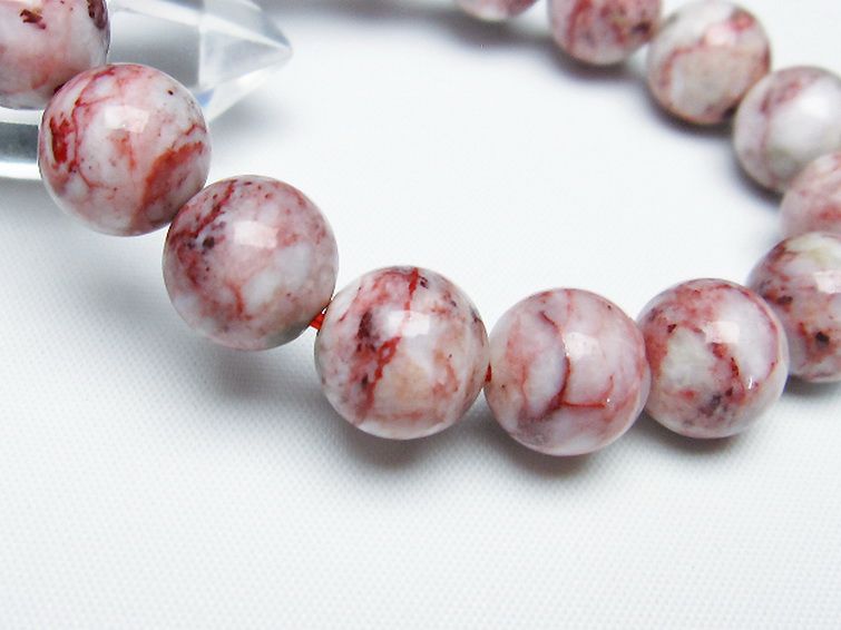 シナバークォーツ　賢者の石 ブレスレット 12mm [T34-11492] 3枚目