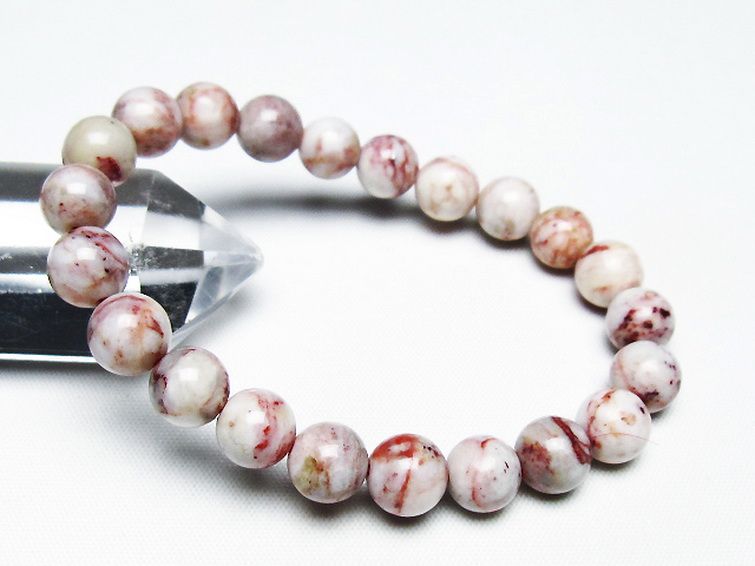 シナバークォーツ　賢者の石 ブレスレット 9mm [T34-12730] 1枚目