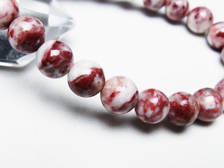 シナバークォーツ　賢者の石 ブレスレット 8mm [T34-12787] 3枚目