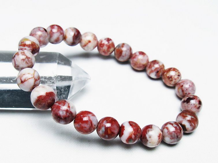 パワーストーン 天然石 シナバークォーツ 賢者の石 ブレスレット 9mm