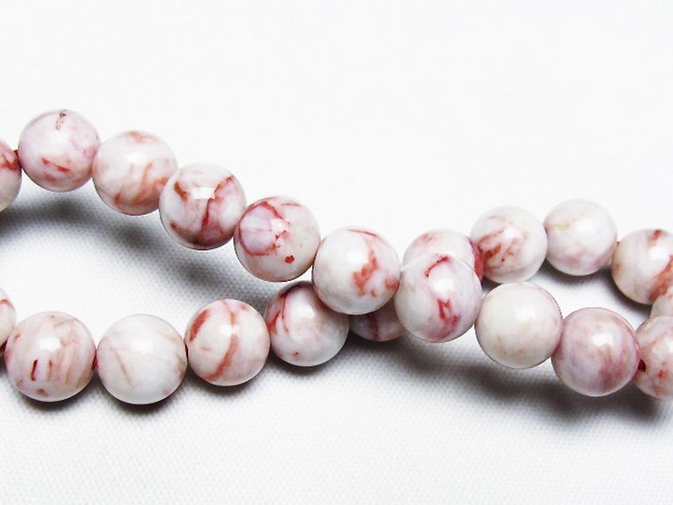 シナバークォーツ　賢者の石 ブレスレット 9mm [T34-12871] 2枚目